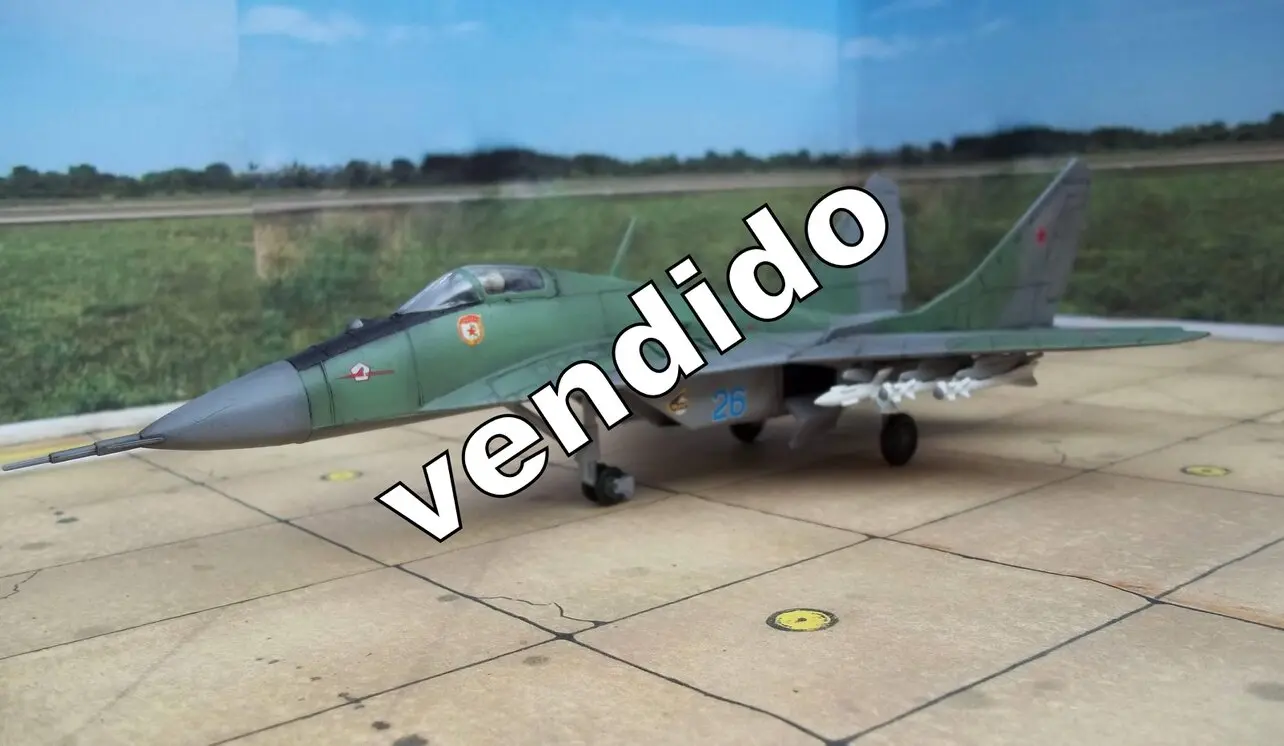 MIG 29 G Fulcrum maquetas-armadas.com  MIG 29 G Fulcrum maquetas-armadas.com