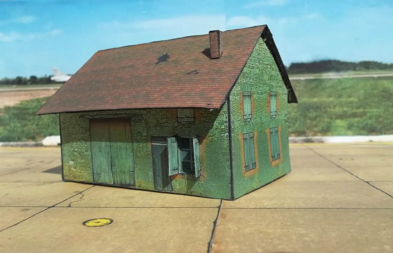 casa 1 HO maquetas-armadas.com