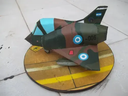 maquetas armadas aviones fuerza aerea argentina