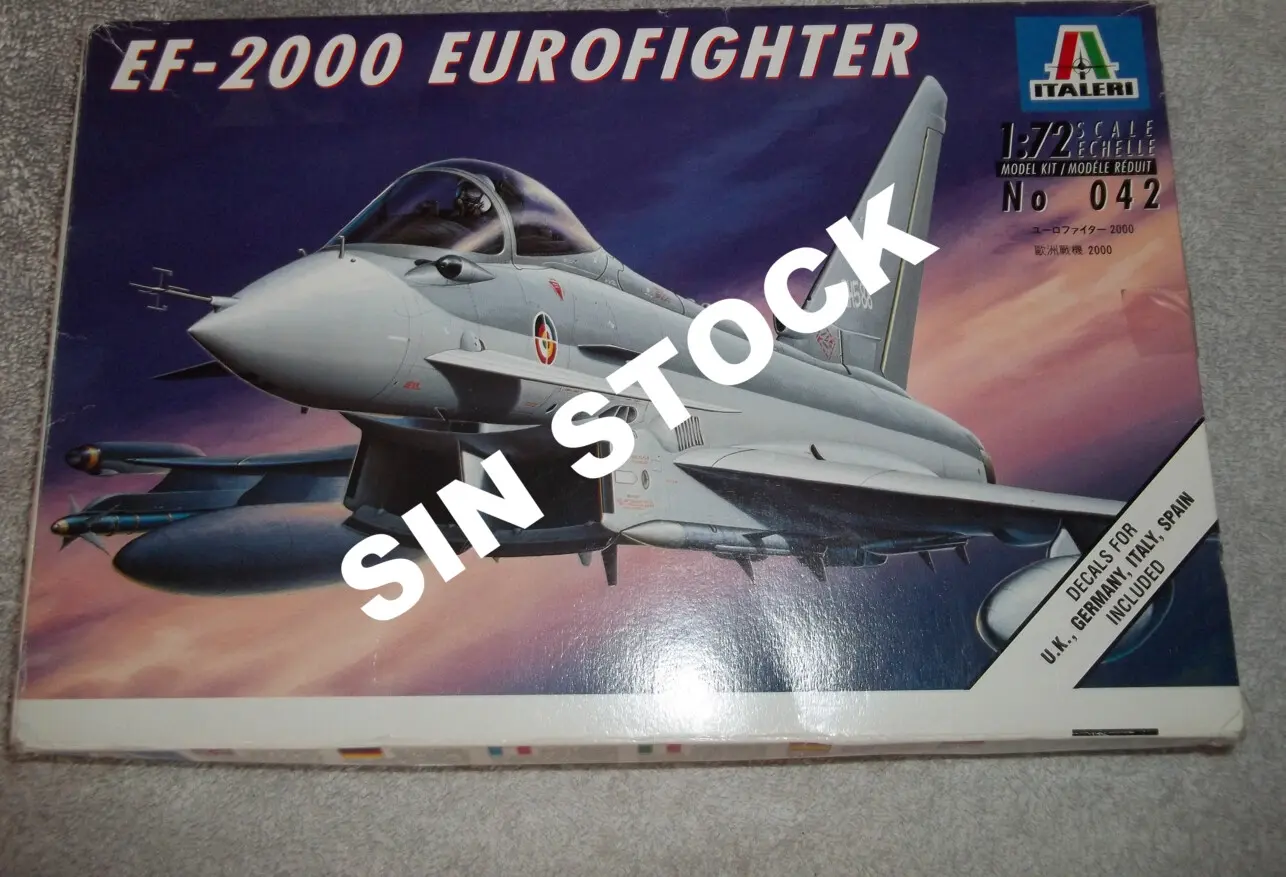 EUROFIGHTER EF-2000 ITALERI 1/72  maquetas-armadas.com