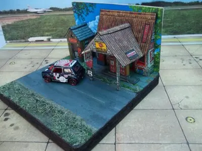 diorama ruta 66 maquetas-armadas.com